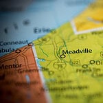 25. Meadville, Pennsylvania