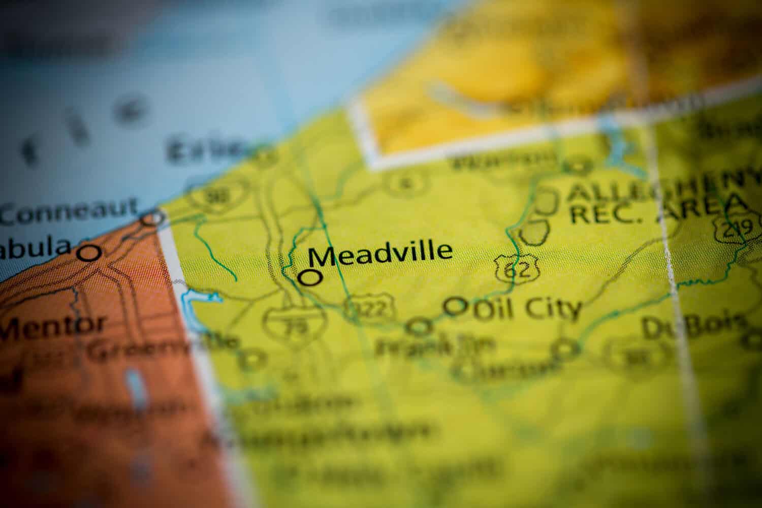 25. Meadville, Pennsylvania