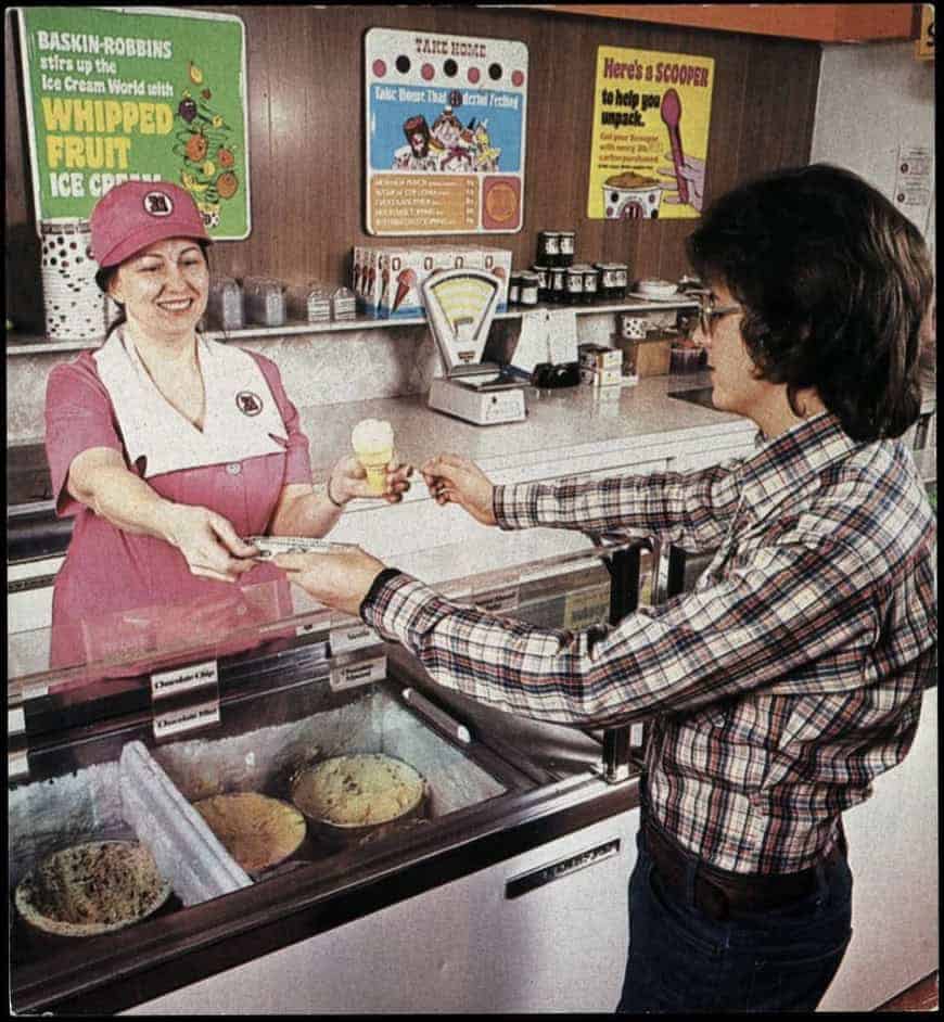 Ordering Ice Cream at a Neighborhood Shop