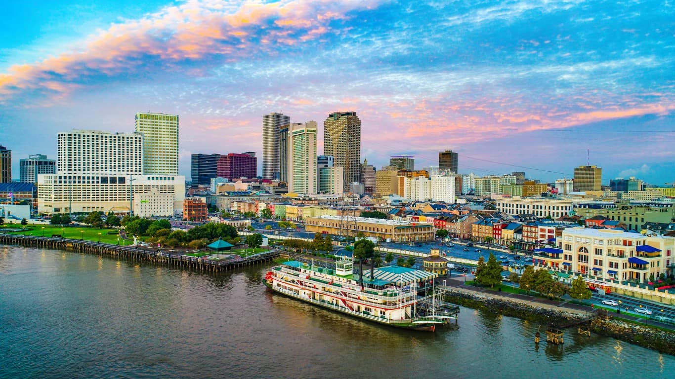 34. Louisiana