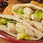 Wendy's Chicken Caesar Pita