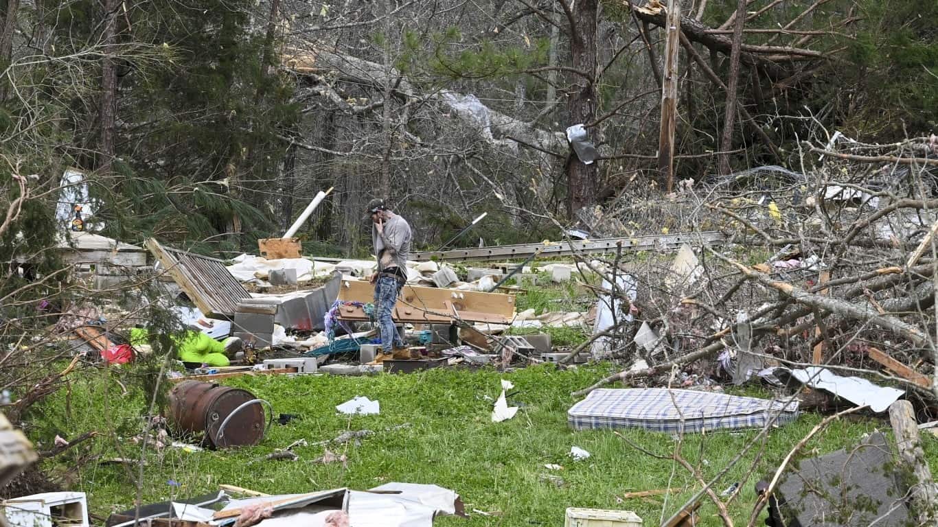 2. Southern and Eastern Severe Weather
