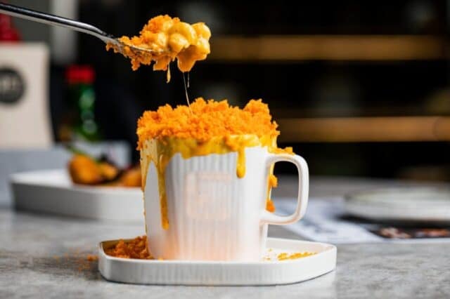 Mac and cheese delicious American Italian restaurant menu
