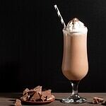 French Vanilla Swirl Frozen Chocolate