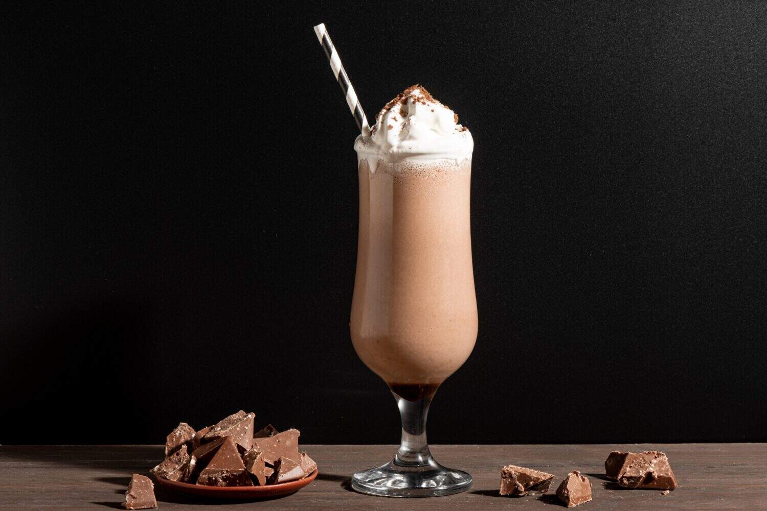 French Vanilla Swirl Frozen Chocolate