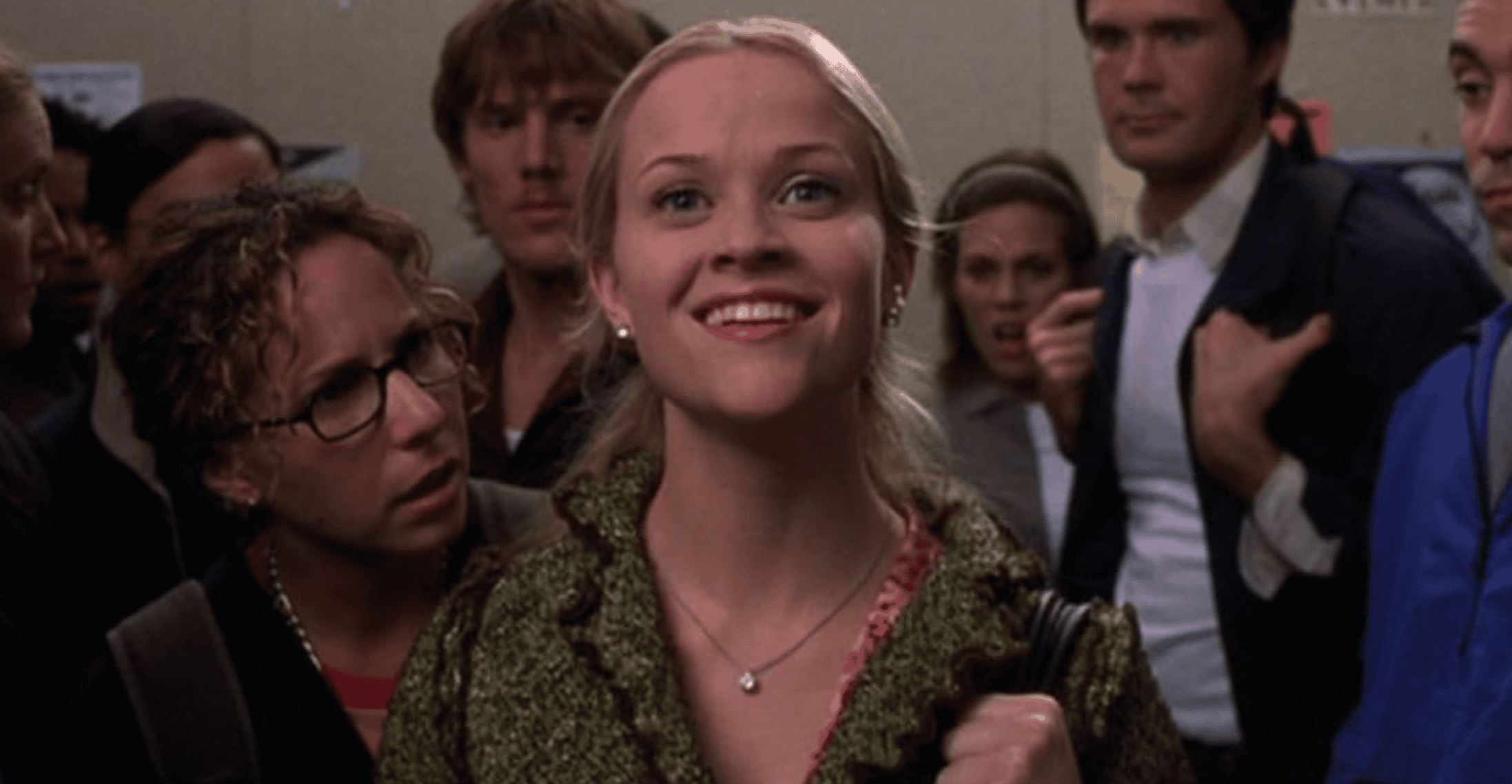 Elle Woods in "Legally Blonde": Played by Reese Witherspoon