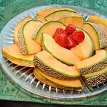 Good: Cantaloupes And Strawberries