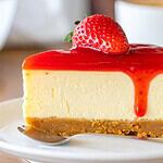 Item to Order: #3: Sicilian Cheesecake with Strawberry Topping
