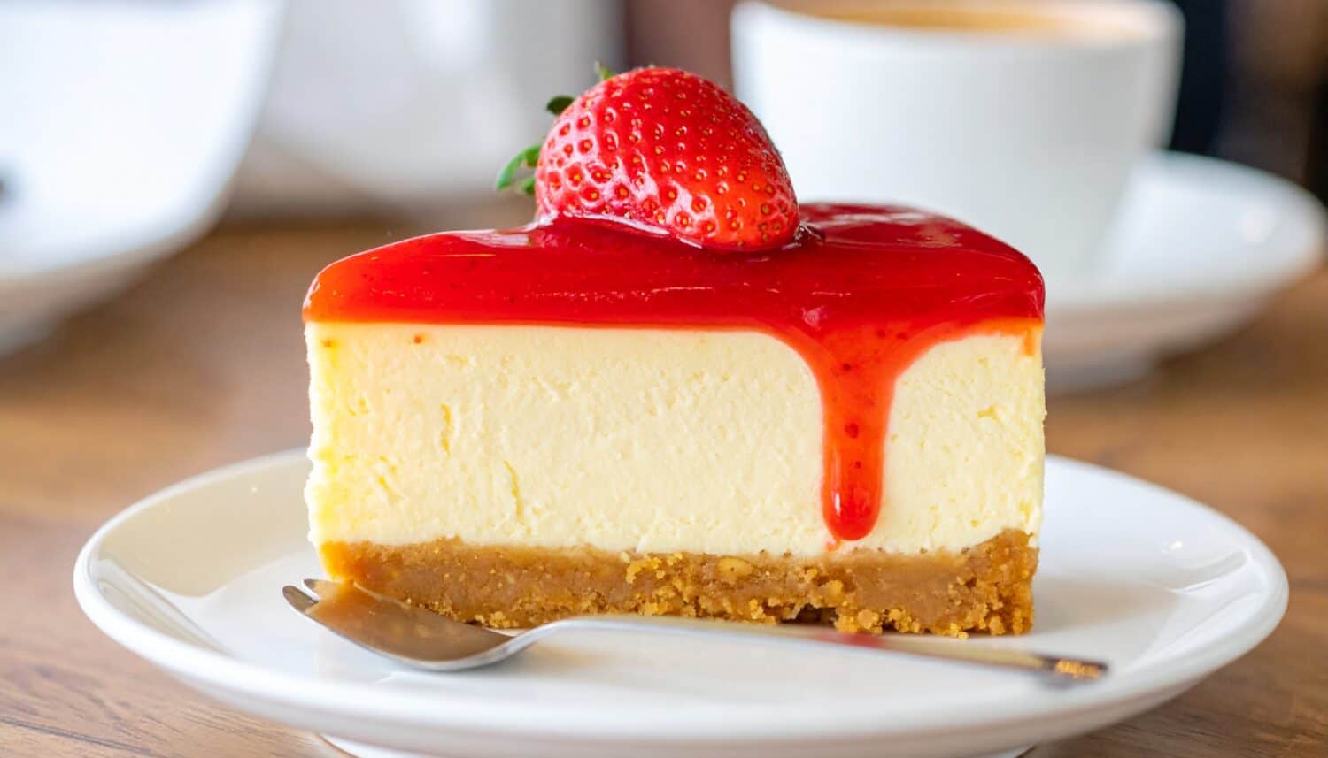 Item to Order: #3: Sicilian Cheesecake with Strawberry Topping
