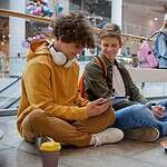 Hanging Out at the Mall With No Particular Purpose