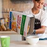 Reading the Back of the Cereal Box at Breakfast
