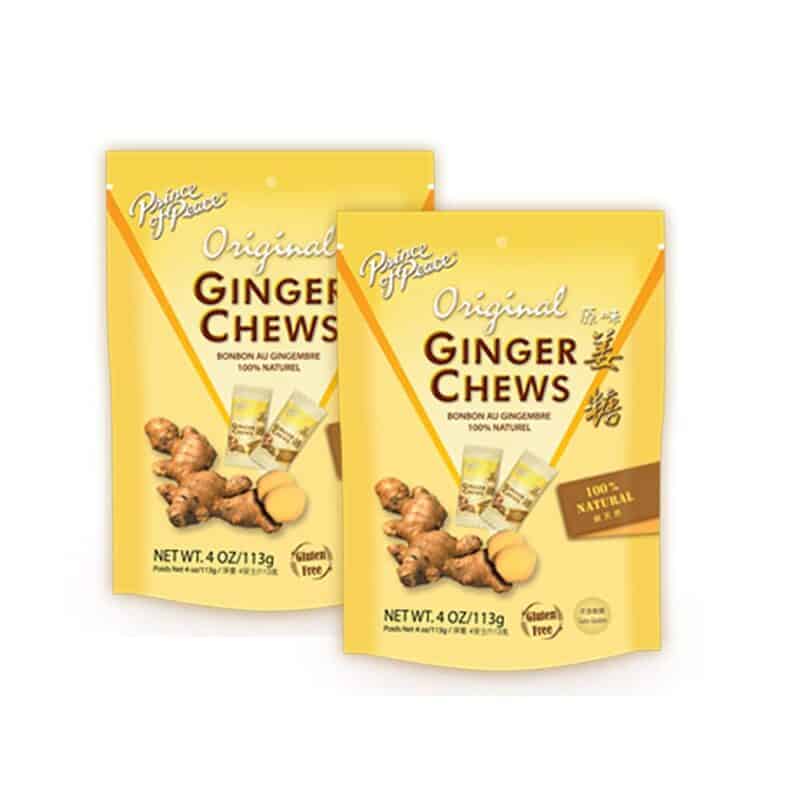 Ginger chews help stave of morning sickness when you're newly pregnant