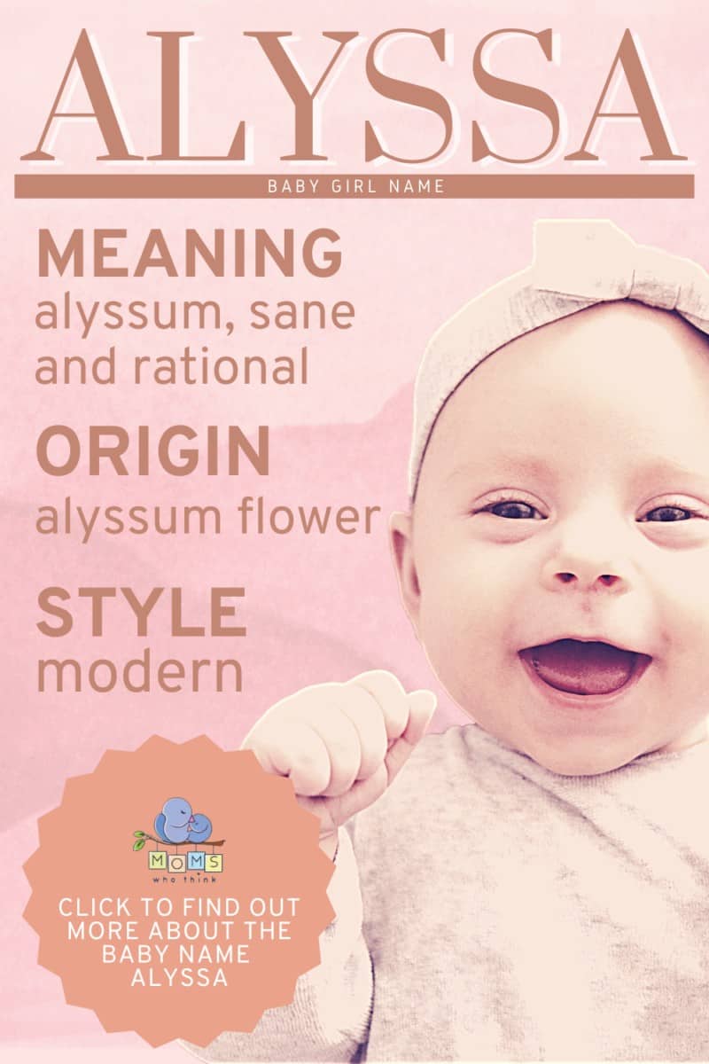 Baby name Alyssa