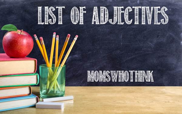 List of Adjectives