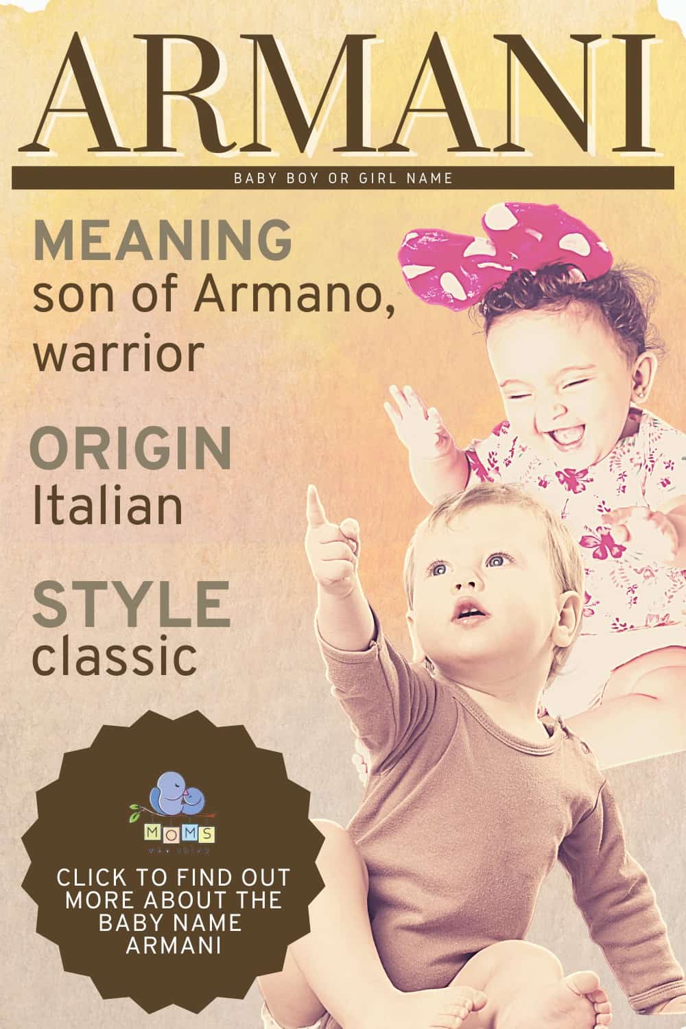 Baby name Armani