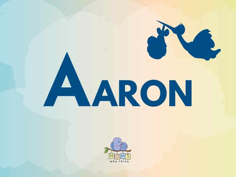 Aaron baby name featured image