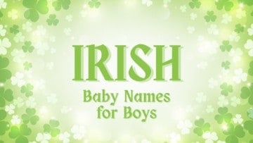 Irish Baby Names for boys