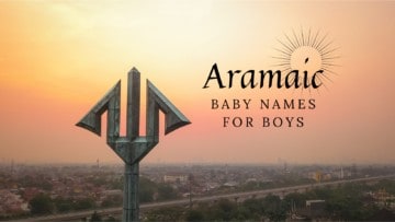 Aramaic Baby Names for Boys