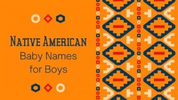 Native American baby names for boys