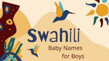 Swahili baby names for boys
