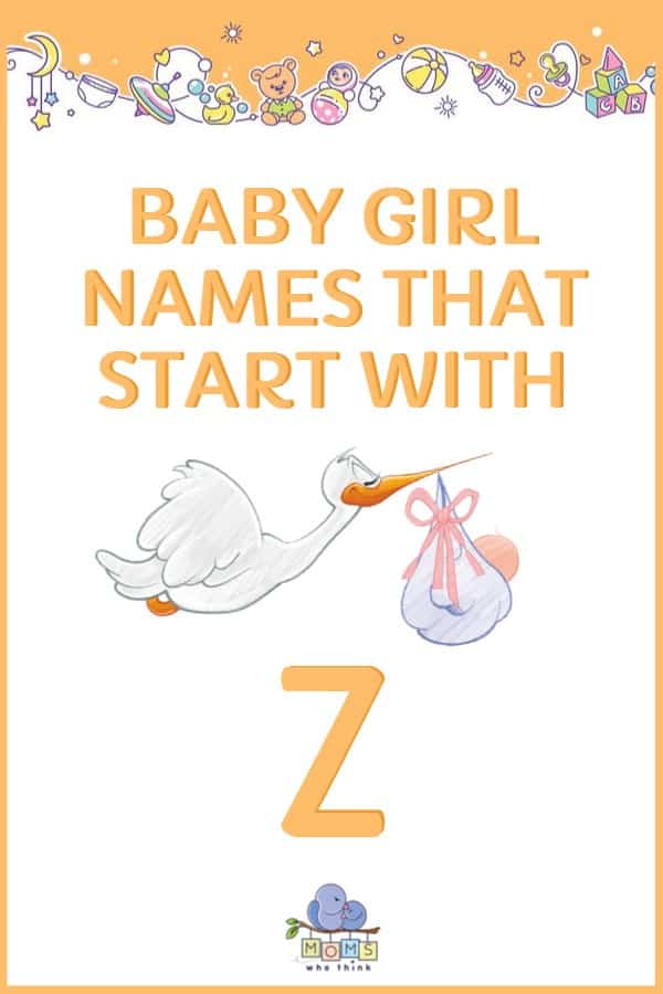 Baby Girl Names That Start With Z
