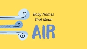 Baby Names That Mean Air