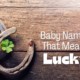 Baby Names That Mean Lucky