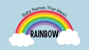 baby names that mean rainbow