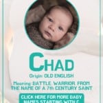 Baby boy name meanings - Chad
