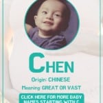 Baby boy name meanings - Chen