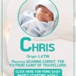 Baby boy name meanings - Chris