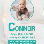 Baby boy name meanings - Connor