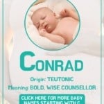 Baby boy name meanings - Conrad