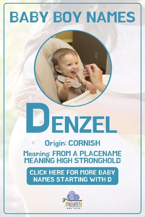 Baby boy name meanings - Denzel