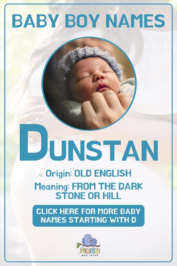 Baby boy name meanings - Dunstan