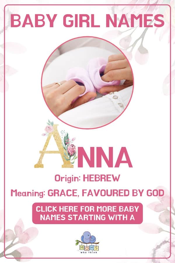 Baby girl name meanings - Anna