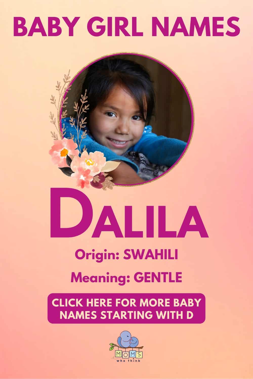 Baby girl name meanings - Dalila
