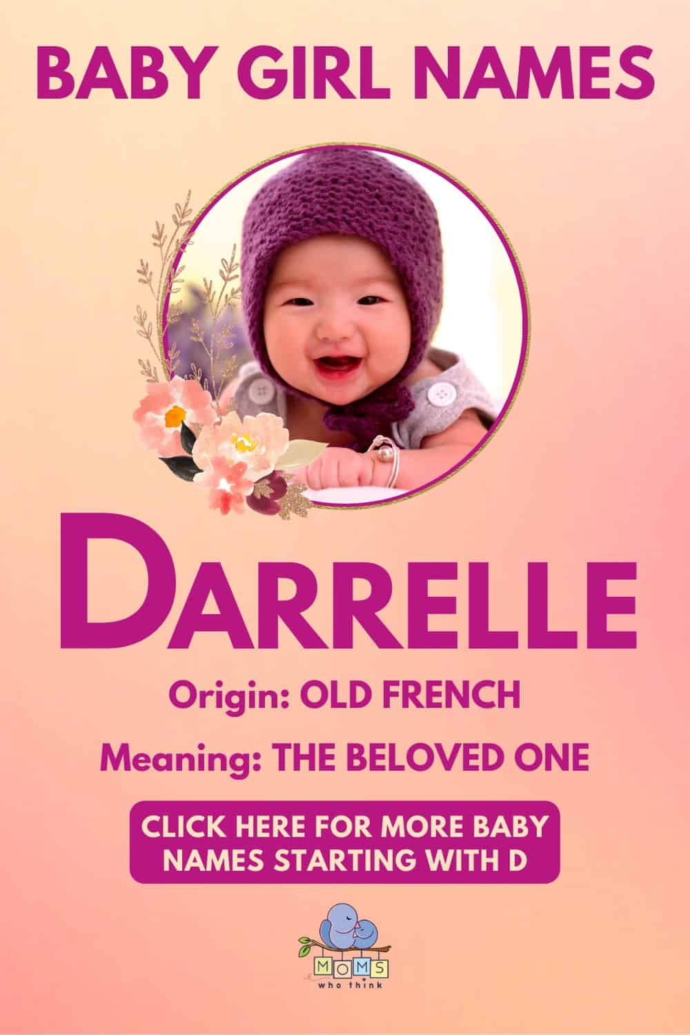 Baby girl name meanings - Darrelle