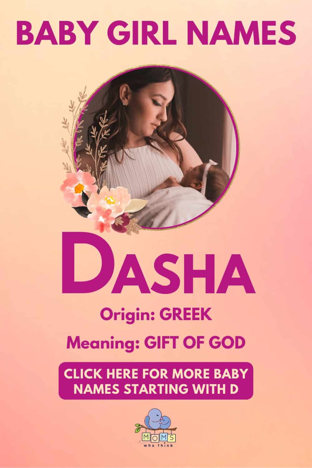 Baby girl name meanings - Dasha