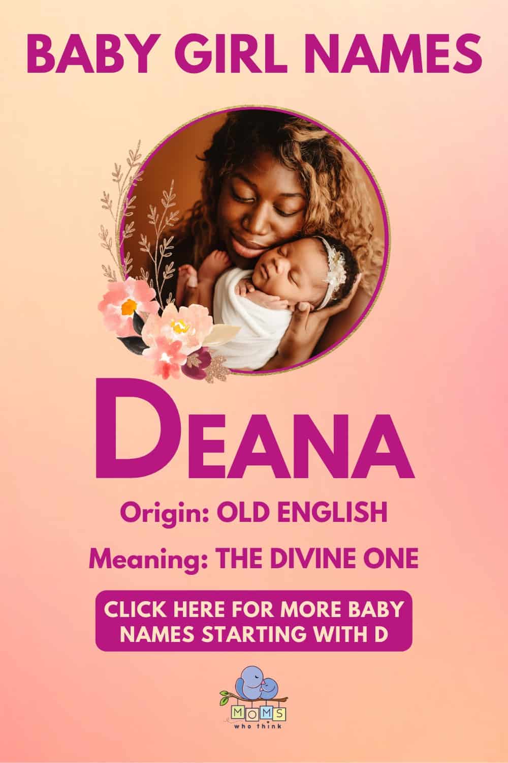 Baby girl name meanings - Deana