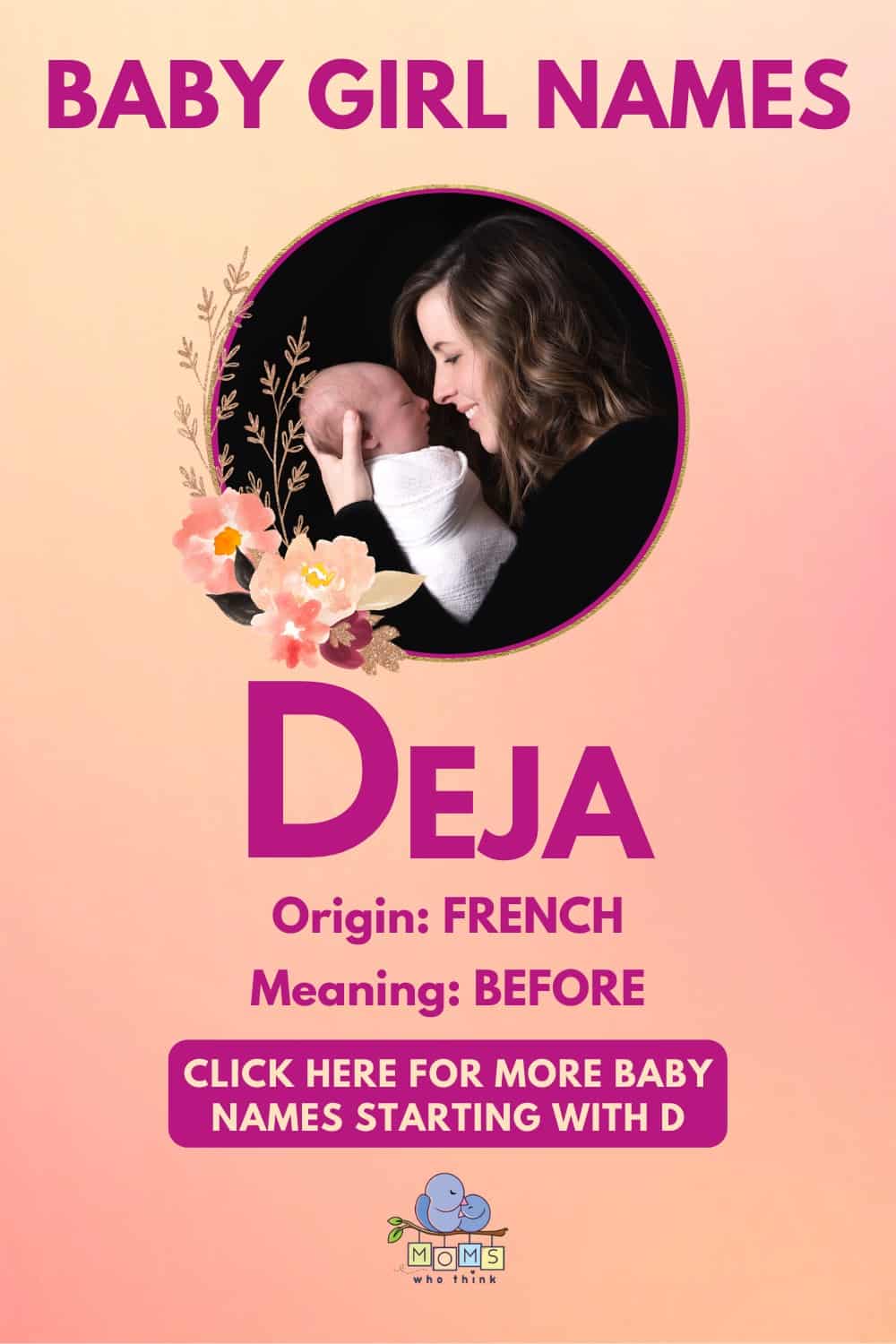 Baby girl name meanings - Deja