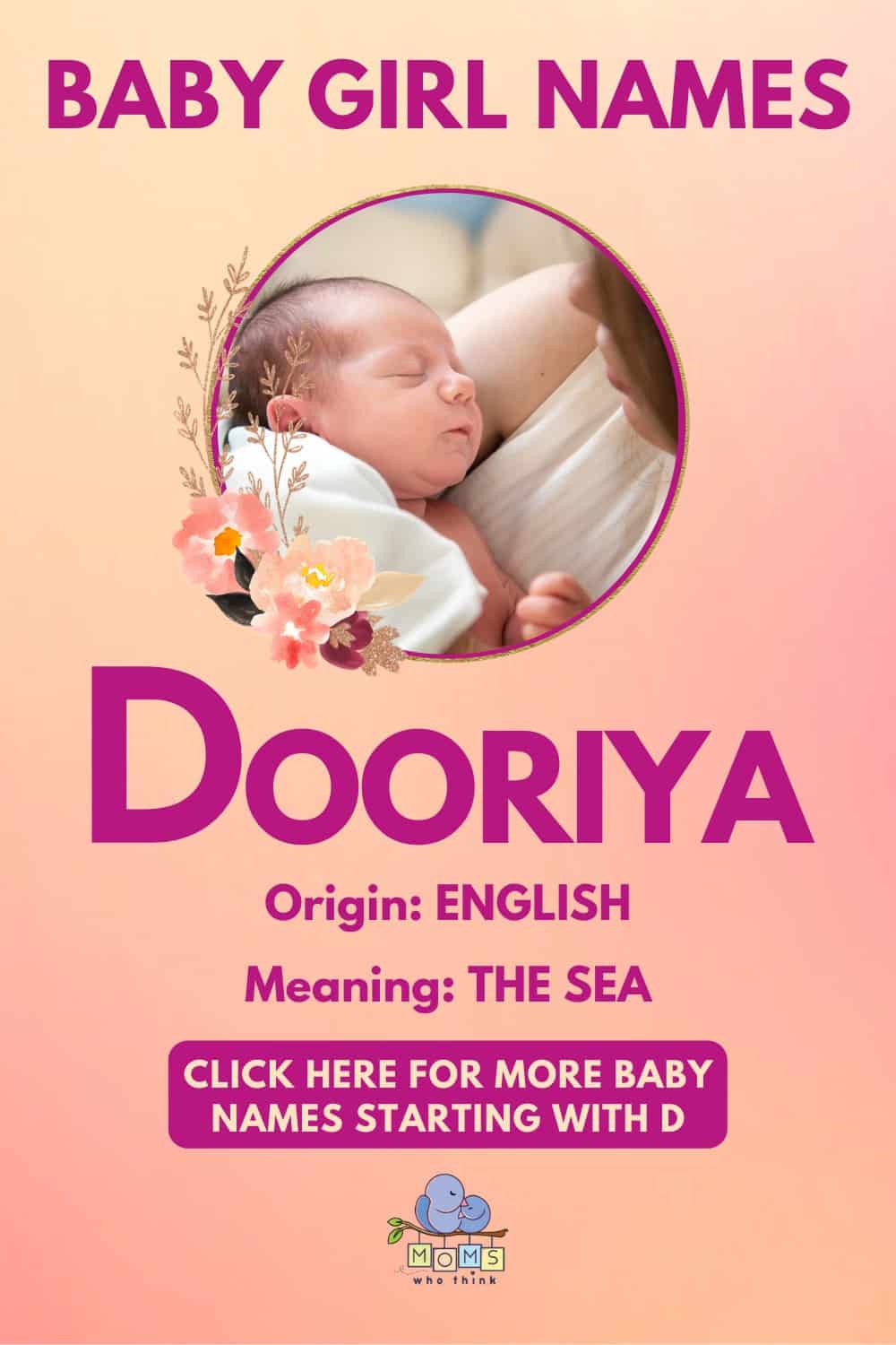 Baby girl name meanings - Dooriya