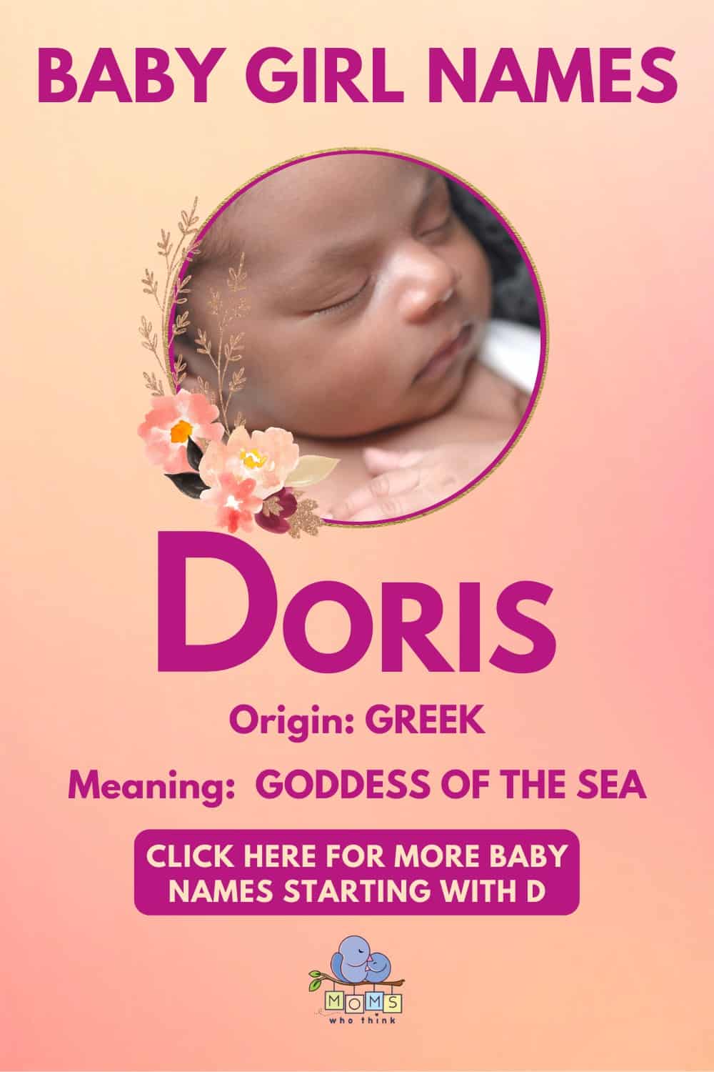 Baby girl name meanings - Doris