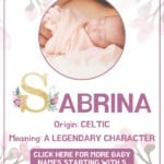 Baby girl name meanings - Sabrina
