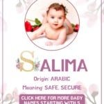 Baby girl name meanings - Salima