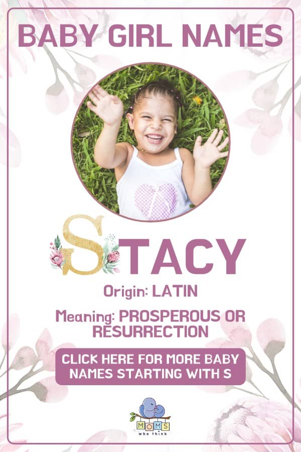 Baby girl name meanings - Stacy