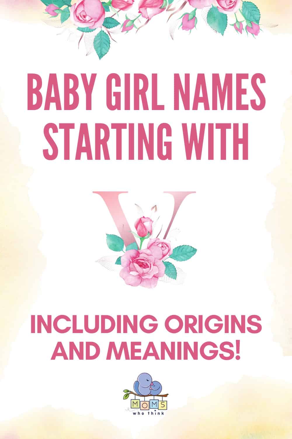 Baby girl names starting with V
