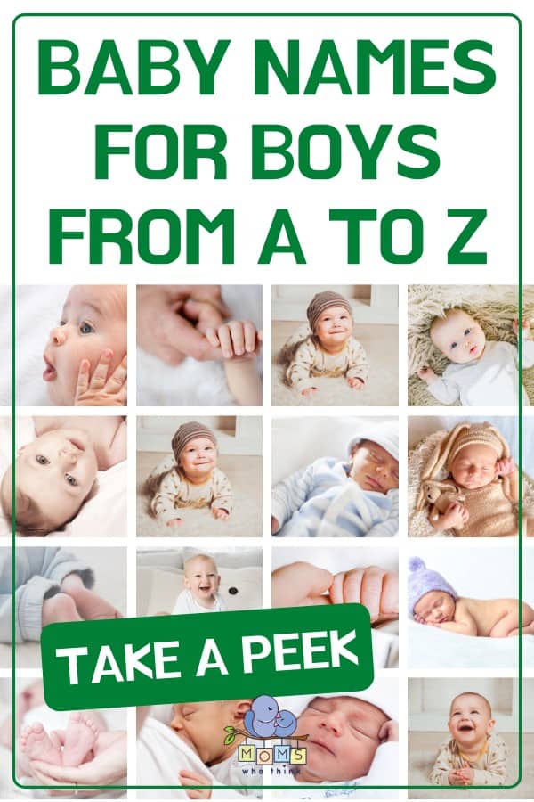 Baby names for boys from A to Z 2
