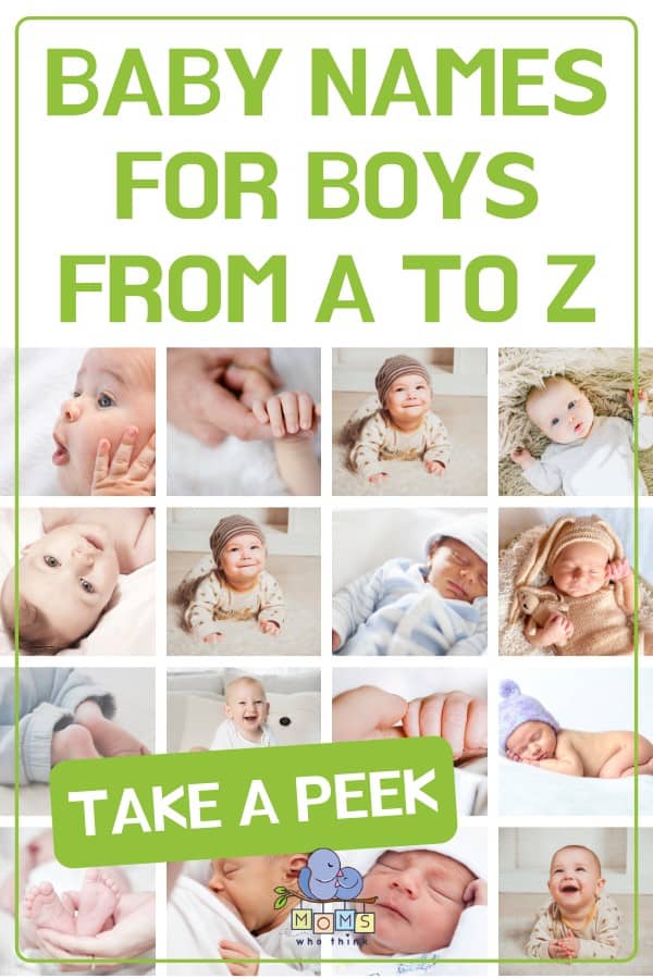 Baby names for boys from A to Z 3