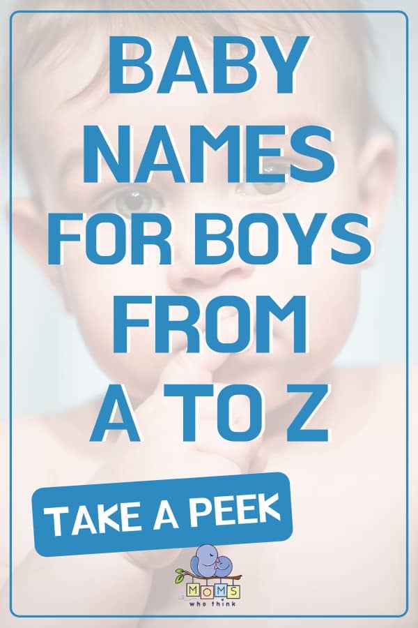 Baby names for boys from A to Z 5